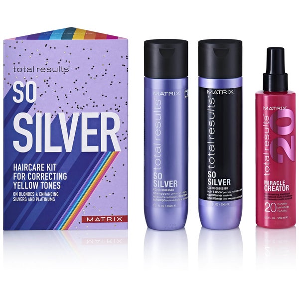 Matrix Total Results So Silver Christmas Kit (Worth £35.25)