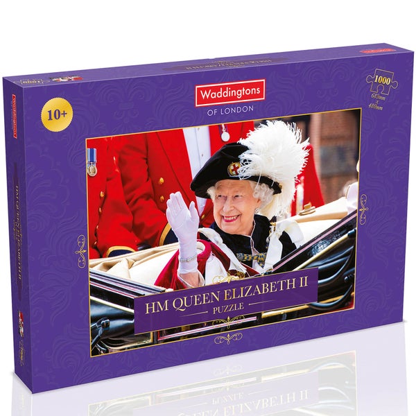 1000 Piece Jigsaw Puzzle - HM Queen Elizabeth II Edition