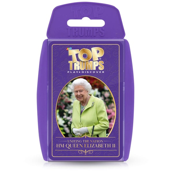 Top Trumps Card Game - HM Queen Elizabeth II Edition