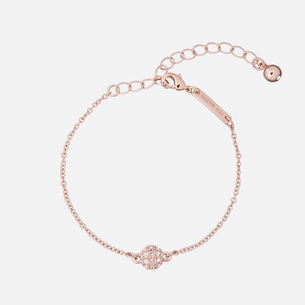 Ted Baker Women's Pavsa: Pave Ball Bracelet - Rose Gold/Crystal