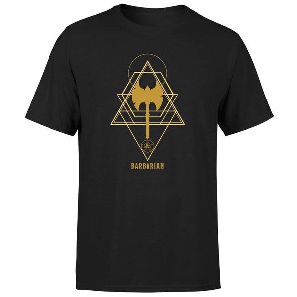 Dungeons & Dragons Barbarian Men's T-Shirt - Zwart