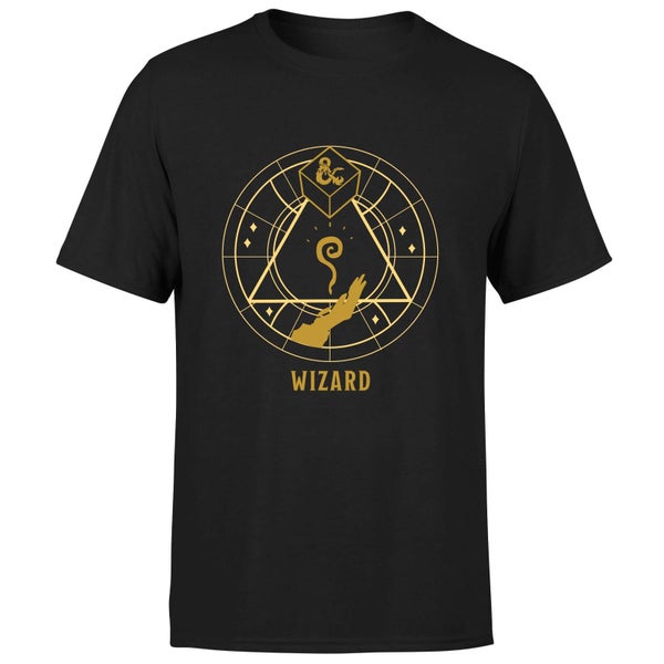 Dungeons & Dragons Wizard Men's T-Shirt - Zwart