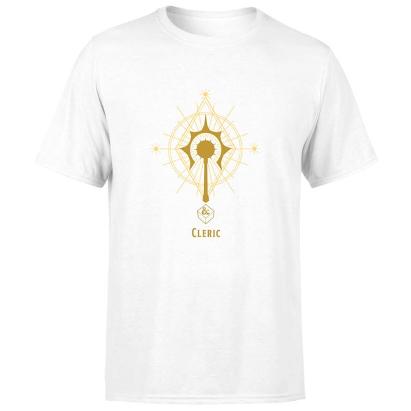 Donjons & Dragons Cleric homme t-shirt - blanc