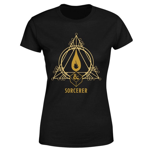 Dungeons & Dragons Sorcerer Women's T-Shirt - Black