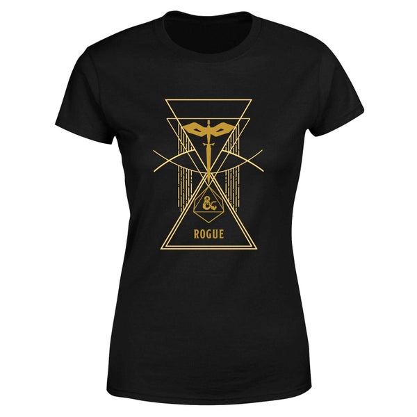 Dungeons & Dragons Rogue Women's T-Shirt - Zwart