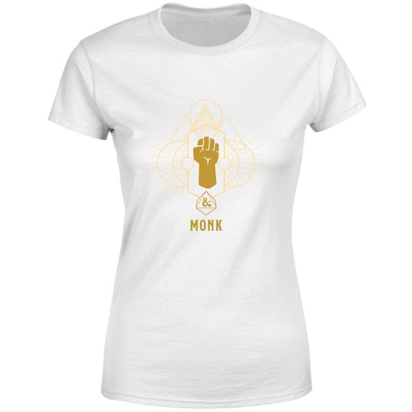 Donjons & Dragons Monk femme t-shirt - blanc