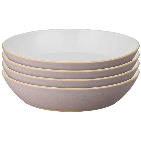Denby Impression Pink Pasta Bowl - Set of 4