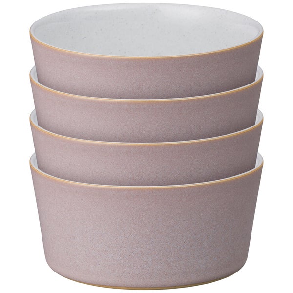 Denby Impression Pink Straight Bowls (Set of 4)