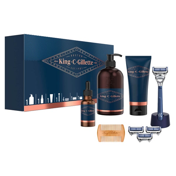 Gillette King C. Gillette Deluxe Bundle