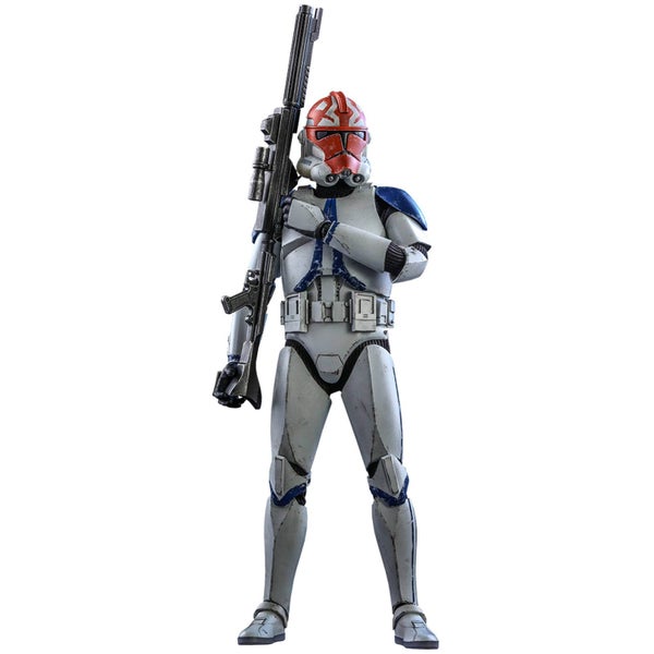 Hot Toys Star Wars The Clone Wars Figurine articulée échelle 1/6 501st Battalion Clone Trooper (Deluxe) 30 cm