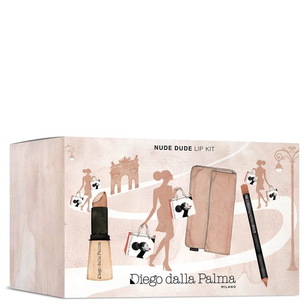 Diego Dalla Palma Nude Dude Lips Kit (Worth £25.47)