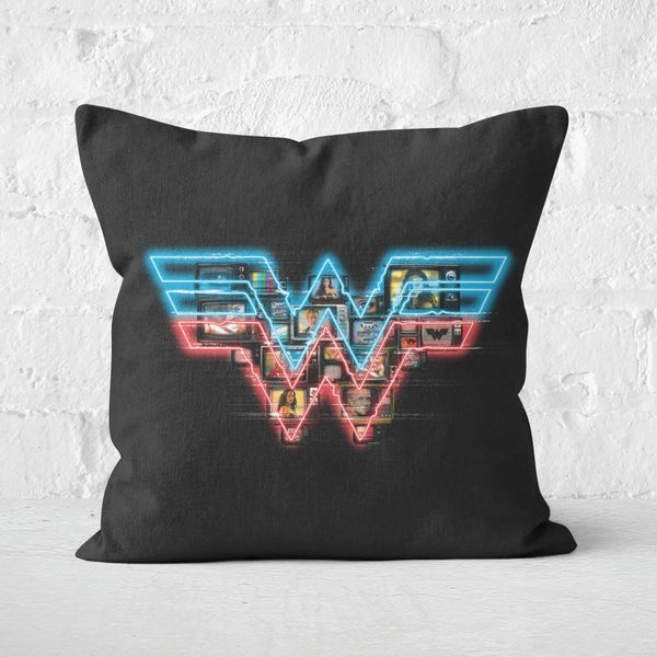 Wonder Woman 1984 Screens Square Cushion