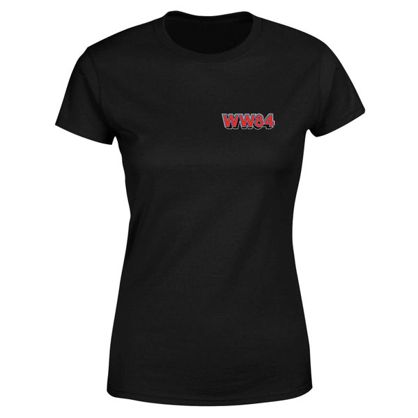 Wonder Woman WW84 Femme T-Shirt - Noir