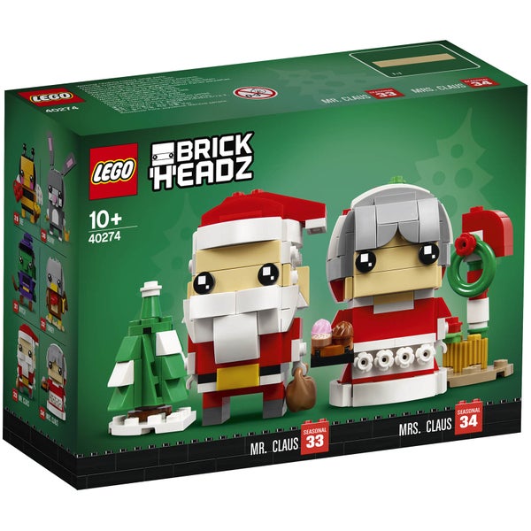 LEGO Brickheadz: Herr & Frau Weihnachtsmann (40274)