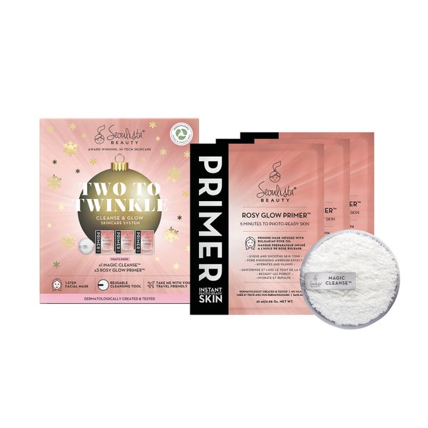 Seoulista Beauty Two to Twinkle Cleanse and Glow Christmas Pack