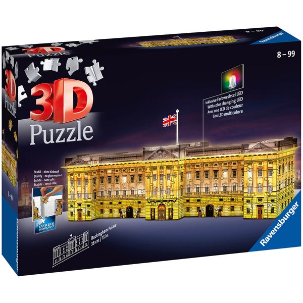 Ravensburger Buckingham Palace bei Nacht 3D-Puzzle (216 Teile)