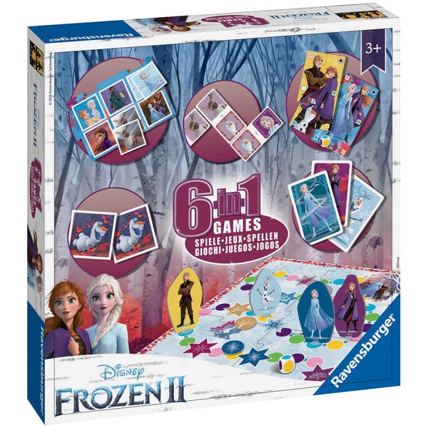 Ravensburger Frozen 2 - 6 in 1 Spiele-Box