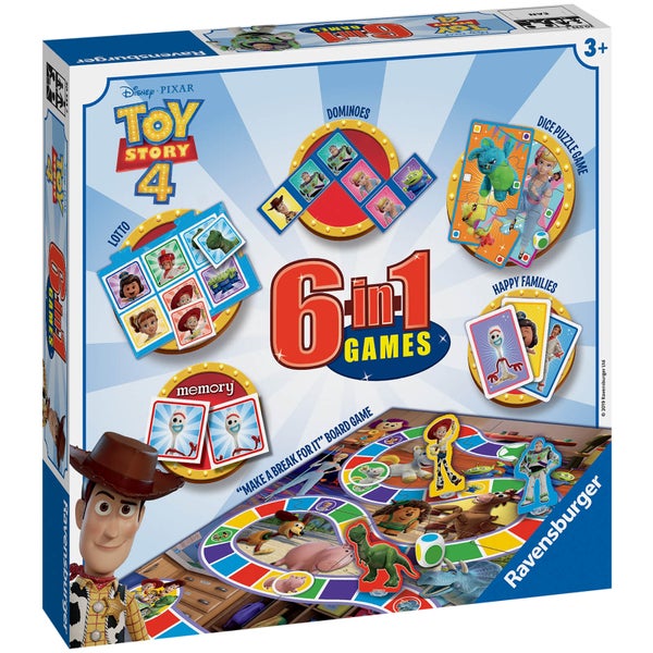 Ravensburger Toy Story 4 - 6 in 1 Games Box