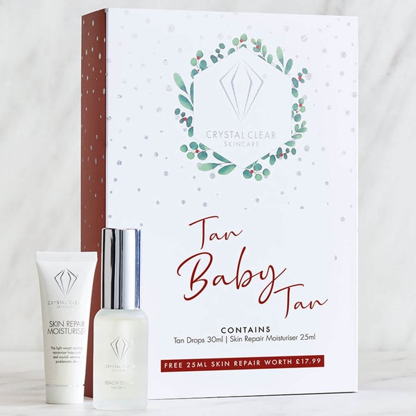 Crystal Clear Tan Baby Tan Set