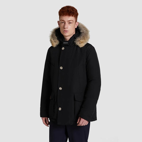 Woolrich Men's Arctic Fur Collar Anorak - Black