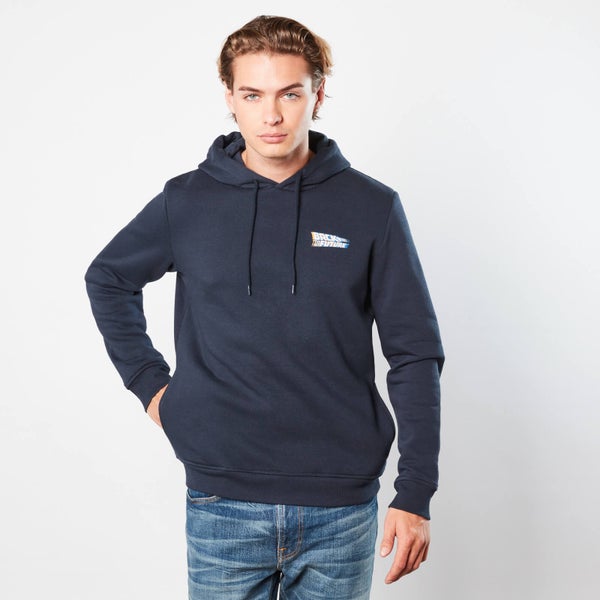 Back to the Future CarStripes Hoodie - Navy