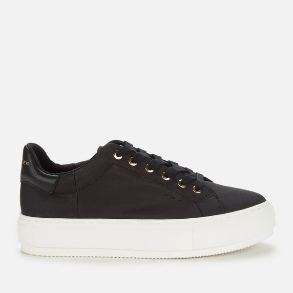 Kurt Geiger London Women's Laney Recycled Flatform Trainers - Black