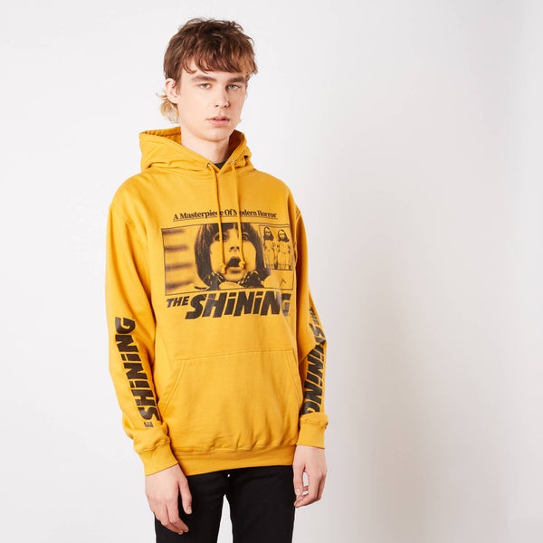 The Shining Come And Play Unisex Hoodie - Mosterd Geel