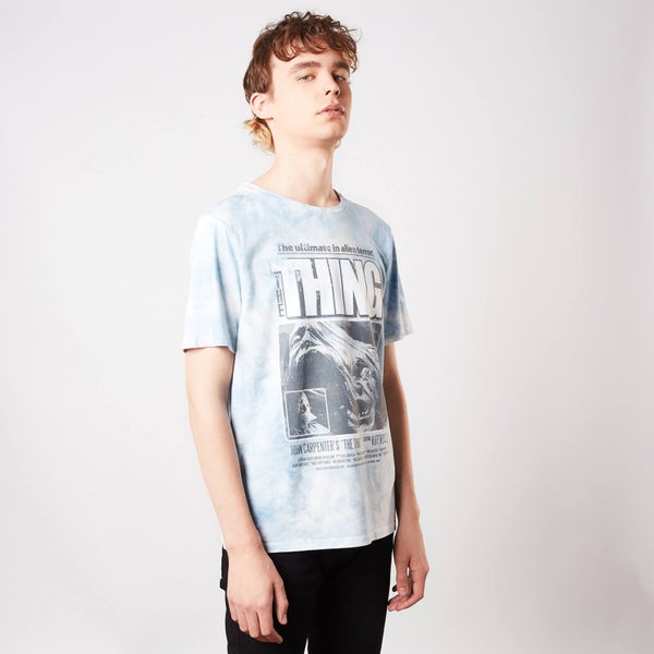 The Thing Nobody Trusts Anybody Unisex T-Shirt - Light Blue Tie Die