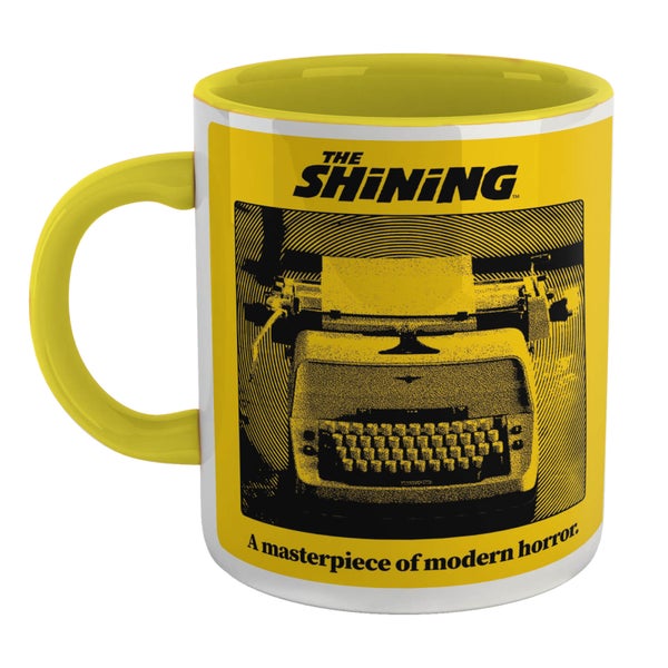 The Shining All Work And No Play Mug - Wit/Geel
