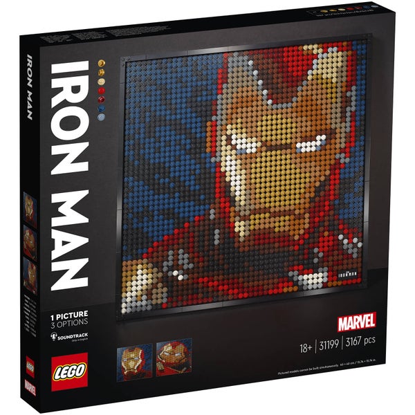 LEGO Art Marvel Studios Iron Man Wall Décor (31199)