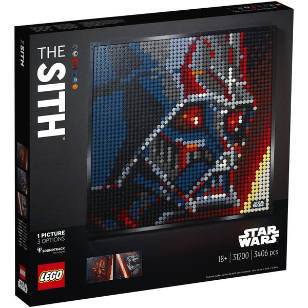 LEGO Art Star Wars: The Sith Building Set for Adults (31200)