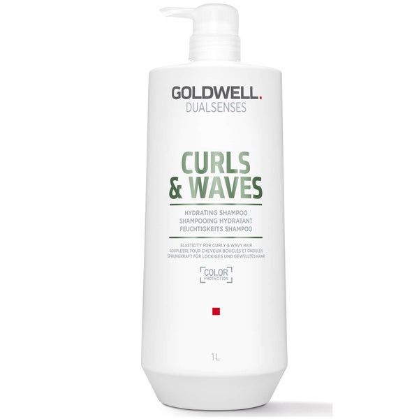Goldwell Dualsenses Curls And Waves Hydrating Shampoo For Naturally Wavy, Curly And Permed Hair Types 1000ml (Worth £61.60)