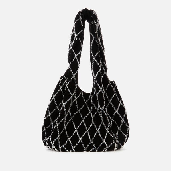 Shrimps Women's Ellery Handbag - Black/Clear