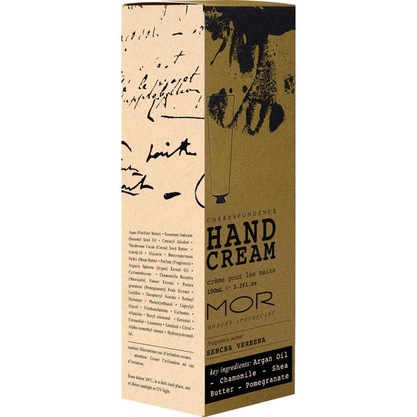 MOR Hand Cream Sencha Verbena 100ml