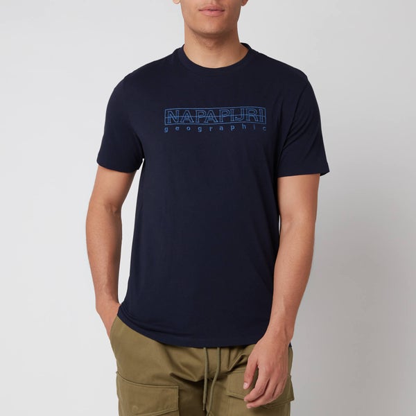 Napapijri Men's Sebel Short Sleeve T-Shirt - Blu Marine