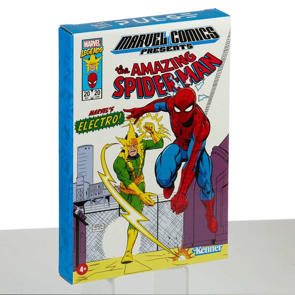 Hasbro Marvel Legends RETRO 9,5 cm Collection Spiderman & Marvel’s Electro 2-Pack Actionfigure