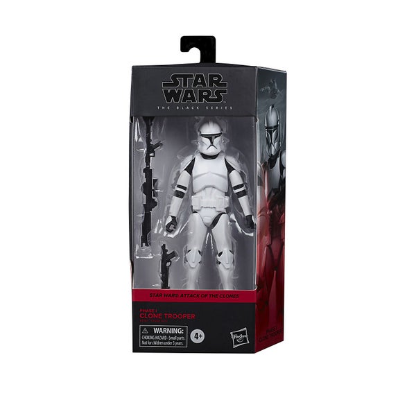Hasbro Star Wars The Black Series Phase I Clone Trooper Toy 6-Inch Scale Star Wars: The Clone Wars Figure
