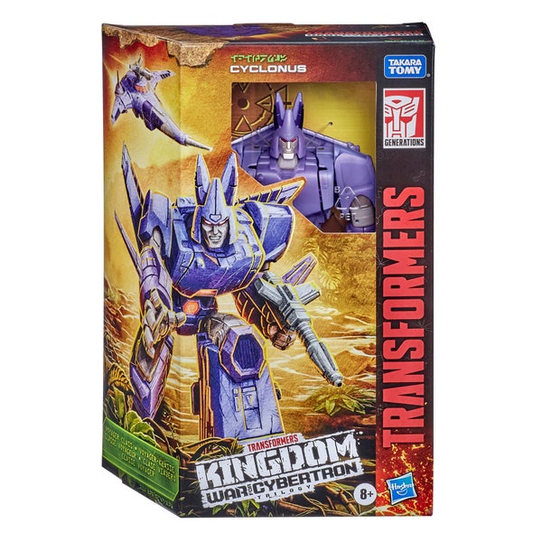 Hasbro Transformers Generations War for Cybertron: Kingdom Voyager WFC-K9 Cyclonus Actionfigur