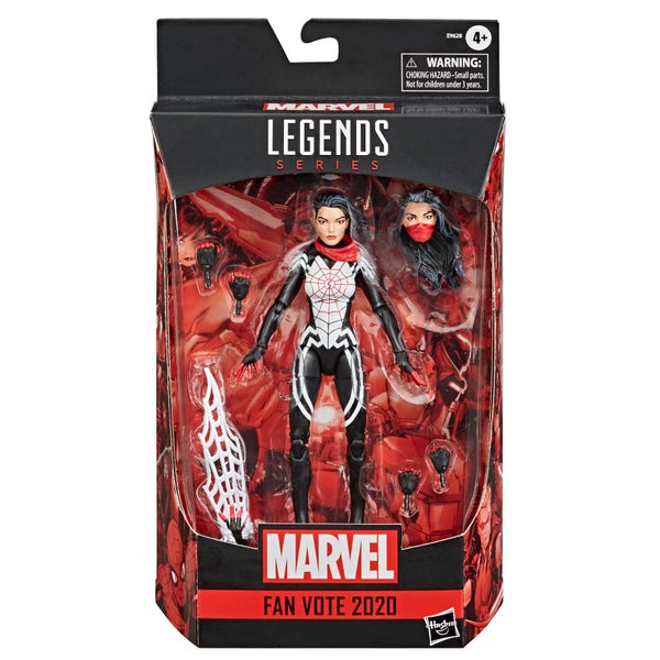 Hasbro Marvel Legends Series Marvel's Silk von Fans abgestimmte Sammelfigur, 15 cm
