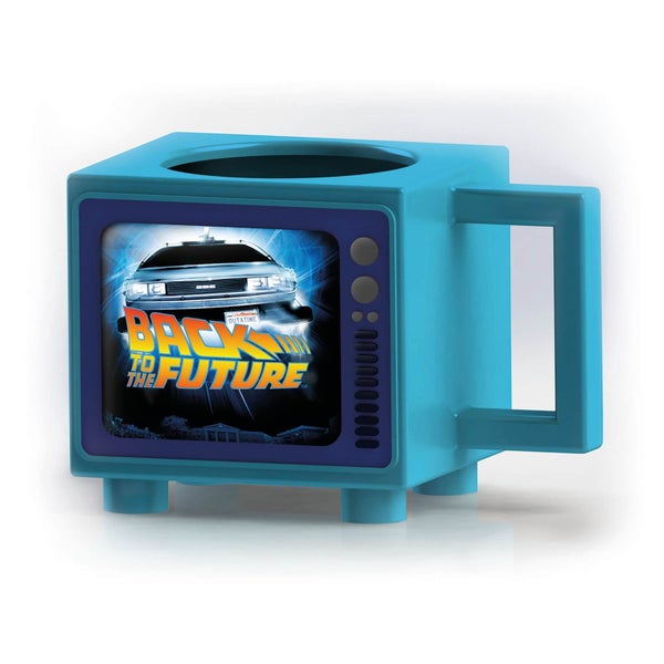 Back to the Future Retro TV Heat Changing Mug