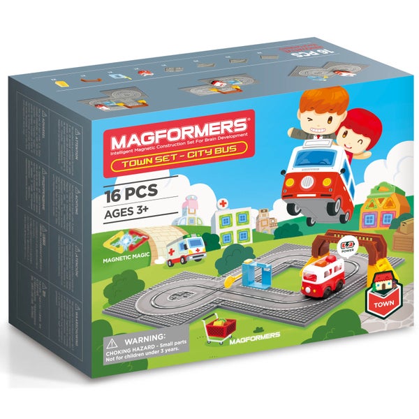 Magformers Town Set - Stadtbus