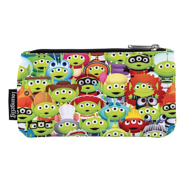 Loungefly Disney Pixar Toy Story Alien Outfits Aop Nylon Pouch