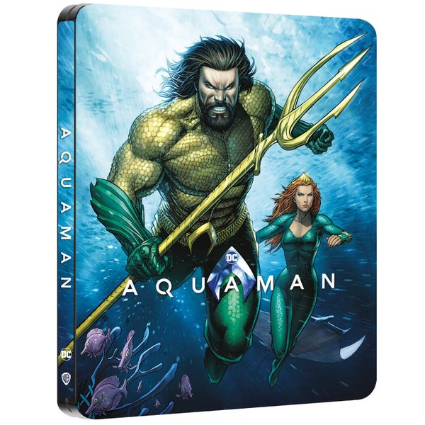 Aquaman - 4K Ultra HD Coffret Exclusivité Zavvi (Blu-ray 2D inclus)