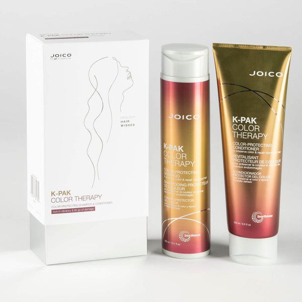 Joico K-Pak Color Therapy Shampoo and Conditioner Gift Set 2020 (Worth £35.50)