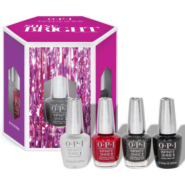 OPI Shine Bright Collection Infinite Shine Long-Wear Nail Polish Mini Gift Set 4 x 3.75ml