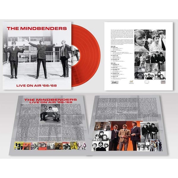 Mindbenders - Live On Air '66 - '68 (Rood Vinyl) LP
