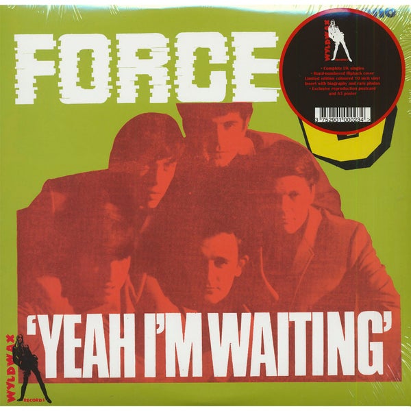 Force Five - Yeah I'm Waiting (Vinyl Jaune) 25 cm