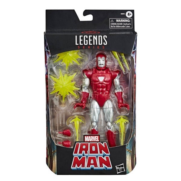 Hasbro Marvel Legends Iron Man Silver Centurion Action Figure