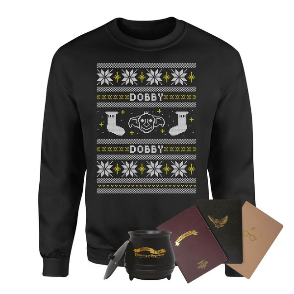 Harry Potter Officially Licensed MEGA Christmas Gift Set - Includes Christmas Jumper plus 3 gifts