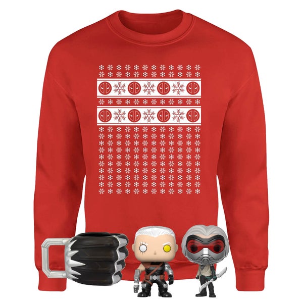 Marvel Officially Licensed MEGA Christmas Gift Set - Includes Christmas Jumper plus 3 gifts